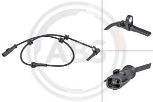 A.B.S. ABS Sensor RENAULT 30207 479103524R,479100007R Drehzahlsensor,Raddrehzahl Sensor,Drehzahlgeber,ESP-Sensor,Sensor, Raddrehzahl