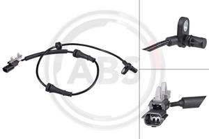 Sensor, Raddrehzahl Vorderachse ABS 31695