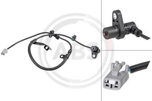 Sensor, Raddrehzahl Vorderachse rechts ABS 32096