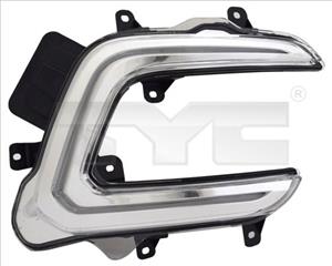 TYC Tagfahrleuchte RENAULT 12-0429-00-2 266007846R