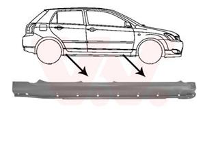 Toyota Plaatwerkdeel Dorpel