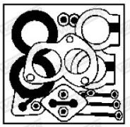 Montagesatz, Abgasanlage Walker 17057