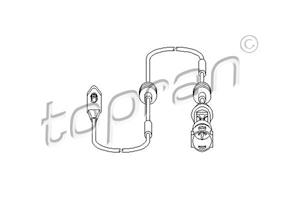 Opel Sensor, voor verslijting remblok