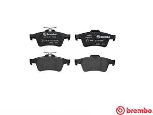 Bremsbelagsatz, Scheibenbremse Hinterachse Brembo P 59 042X