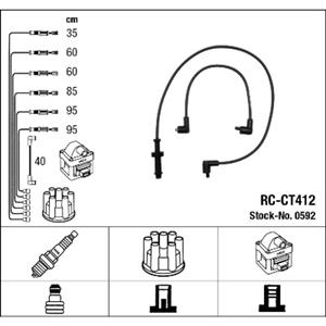 NGK Ontstekingskabel set  0592