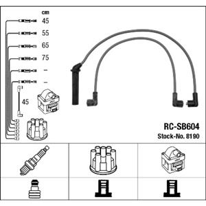 NGK Ontstekingskabel set  8190