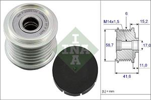 Jaguar Clutch pulley