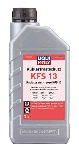 liquimoly Liqui Moly KFS 13 21139 Kühlerfrostschutz Kühler 1l