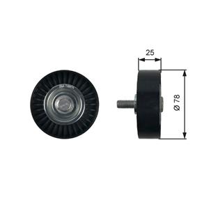 Citroen Geleide rol/omdraairol v-snaren DriveAlign