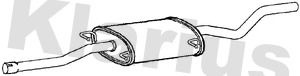 Mercedes-Benz Einddemper
