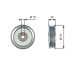 Daihatsu Geleide rol/omdraairol v-snaren DriveAlign