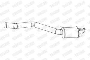 Endschalldämpfer Walker 24332