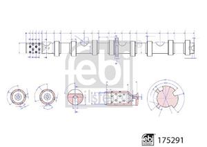febibilstein Nockenwelle Einlassseite Febi Bilstein 175291