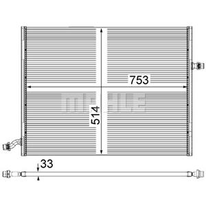 Mahle Radiator, motorkoeling BEHR  CR 2099 000P