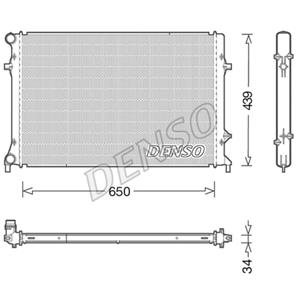 Denso Radiator, motorkoeling  DRM32042