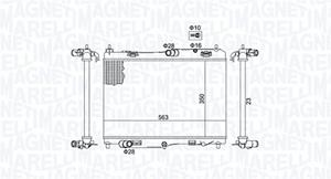 Magneti Marelli Kühler, Motorkühlung  350213184700