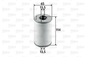 Valeo Kraftstofffilter  587923