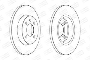 Champion Bremsscheibe Vorderachse  561491CH