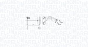 magnetimarelli Wärmetauscher, Innenraumheizung Magneti Marelli 350218477000