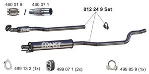 Middendemper Set ERNST, u.a. für Opel