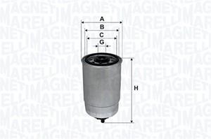 Magneti Marelli Kraftstofffilter  152071758006