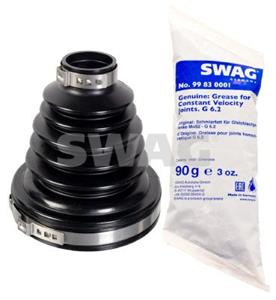 Swag Faltenbalgsatz, Antriebswelle Vorderachse getriebeseitig beidseitig  33 10 6339