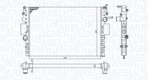 Magneti Marelli Kühler, Motorkühlung  350213183800