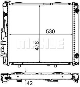 Mahle Original Kühler, Motorkühlung  CR 290 000S