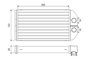 Toyota Kachelradiateur, interieurverwarming