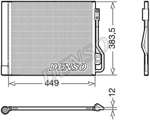 Denso Kondensator, Klimaanlage  DCN16002