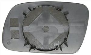 TYC Spiegelglas, Außenspiegel links  326-0038-1