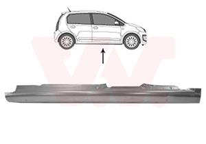 vanwezel VAN WEZEL Schweller VW,SKODA,SEAT 5701104 Einstiegblech,Schwellerblech