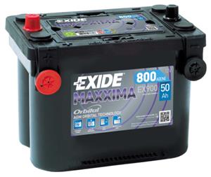 Chrysler Exide Accu Maxxima 900 AGM 50Ah