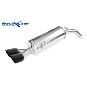 Peugeot 100% RVS Sportuitlaat passend voor  208 1.6 16V Turbo GTI 30TH 208pk 2015- Ã 55 2x80mm Cer