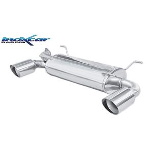 Subaru 100% RVS Dubbele Sportuitlaat passend voor  BRZ 2.0 (200pk) Facelift 2017- 1x114mm Racing