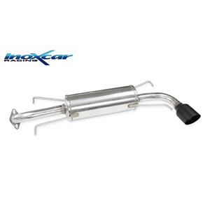 Subaru 100% RVS Sportuitlaat passend voor  Impreza 4WD 2.0R 150pk 2007- 1x100mm Ceramic Black