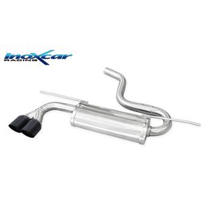 Volkswagen 100% RVS Dubbele sportuitlaat passend voor  Golf VII 2.0 GTD 184PK 2012- 2019 2x80mm Ceram