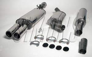 Volkswagen Sportuitlaat passend voor  Golf II GTi 16V / G60 1985-1991