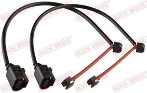 quickbrake Warnkontakt, Bremsbelagverschleiß Vorderachse QUICK BRAKE WS 0476 A