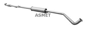 Mittelschalldämpfer ASMET 31.005