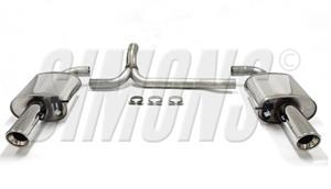 Volvo Simons uitlaat passend voor  V70/XC70 T6 AWD 2007-