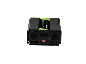 Inverter 24V EcoLine - Omvormer 24V Naar 220V/230V - 1000w Vermogen - Zuivere sinus - Auto omvormer - Remote Controlled