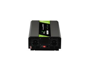 Inverter 24V EcoLine - Omvormer 24V Naar 220V/230V - 3000w Vermogen - Zuivere sinus - Spanningomvormer - Remote Controlled