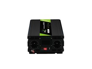 Inverter 12V EcoLine - Omvormer 12V Naar 220V/230V - 3000w Vermogen - Gemodificeerde sinus - Spanningomvormer