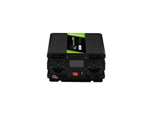 Inverter 24V EcoLine - Omvormer 24V Naar 220V/230V - 1000w Vermogen - Gemodificeerde sinus - Auto omvormer