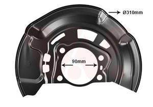 Toyota Stofschild Voor Links