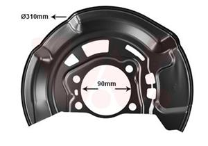 Toyota Stofschild Voor Rechts