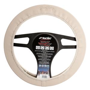 Fiat Simoni Racing Stuurwielhoes 565 - 37-39cm - Beige Kunstleder