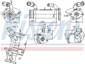 Land Rover Koeler, uitlaatterugvoering