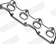 Dichtung, Abgasrohr mitte Walker 80891
